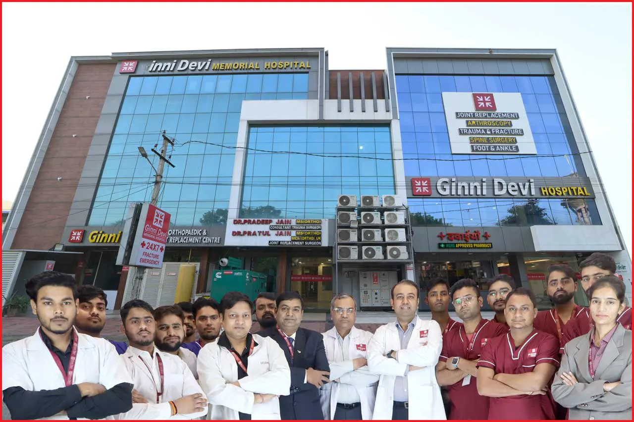 ginni devi hospital and staff