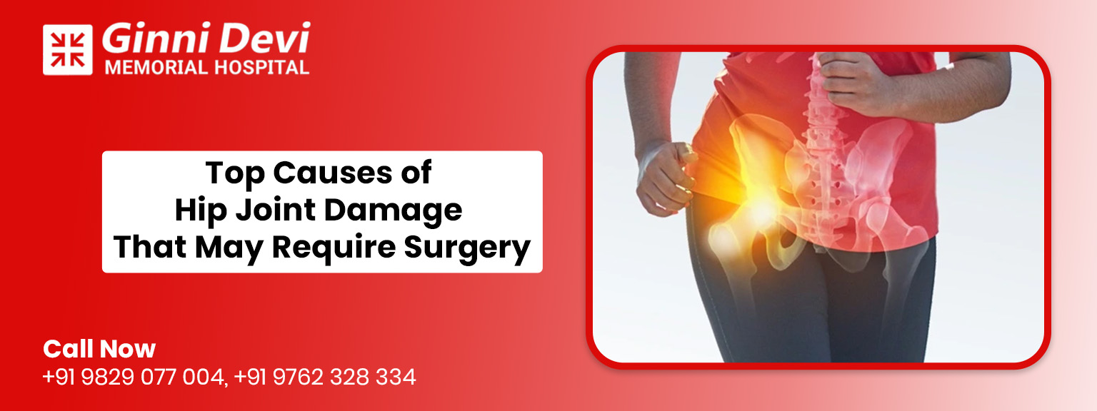 Top Causes of Hip Joint Damage That May Require Surgery